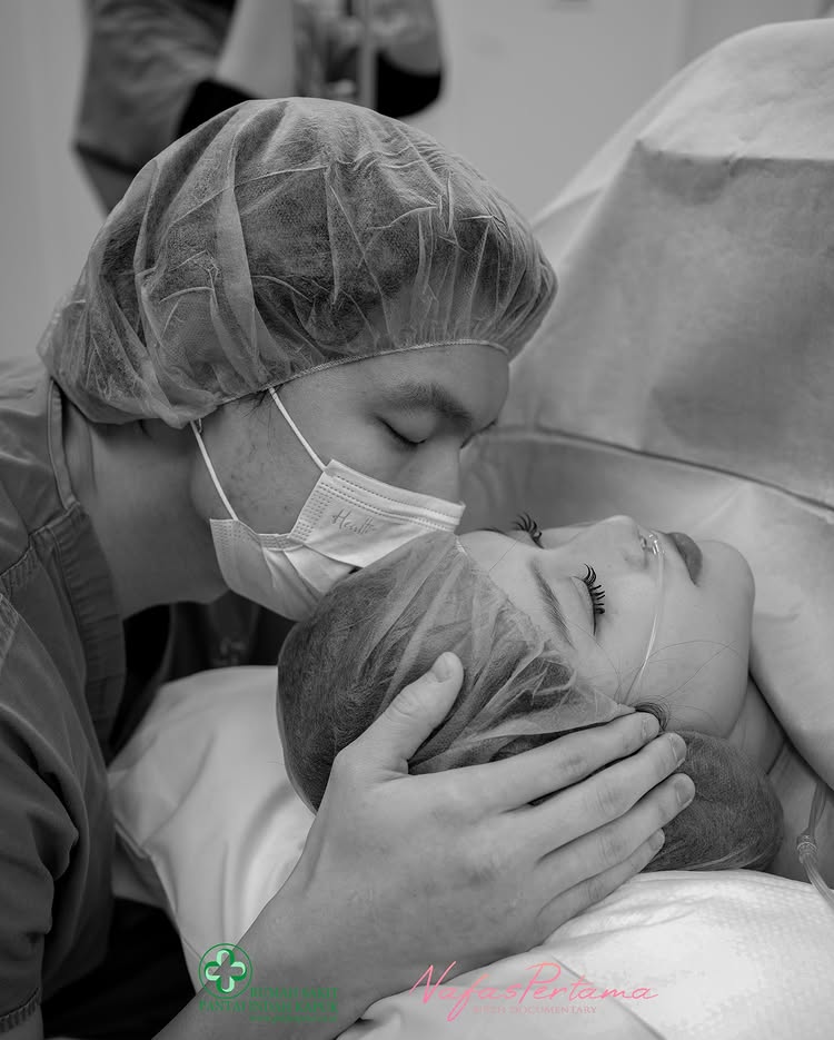 Sambut anak pertama, ini 9 potret Nita Vior jalani persalinan caesar, sempat jalani induksi balon