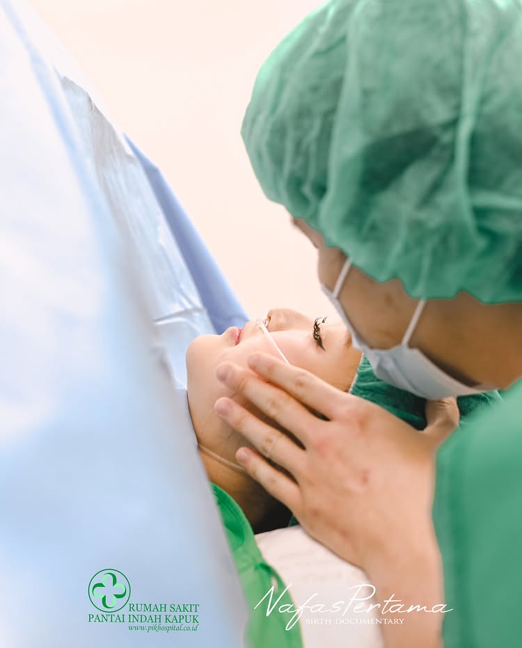 Sambut anak pertama, ini 9 potret Nita Vior jalani persalinan caesar, sempat jalani induksi balon
