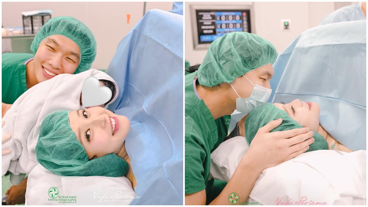 Sambut anak pertama, ini 9 potret Nita Vior jalani persalinan caesar, sempat jalani induksi balon
