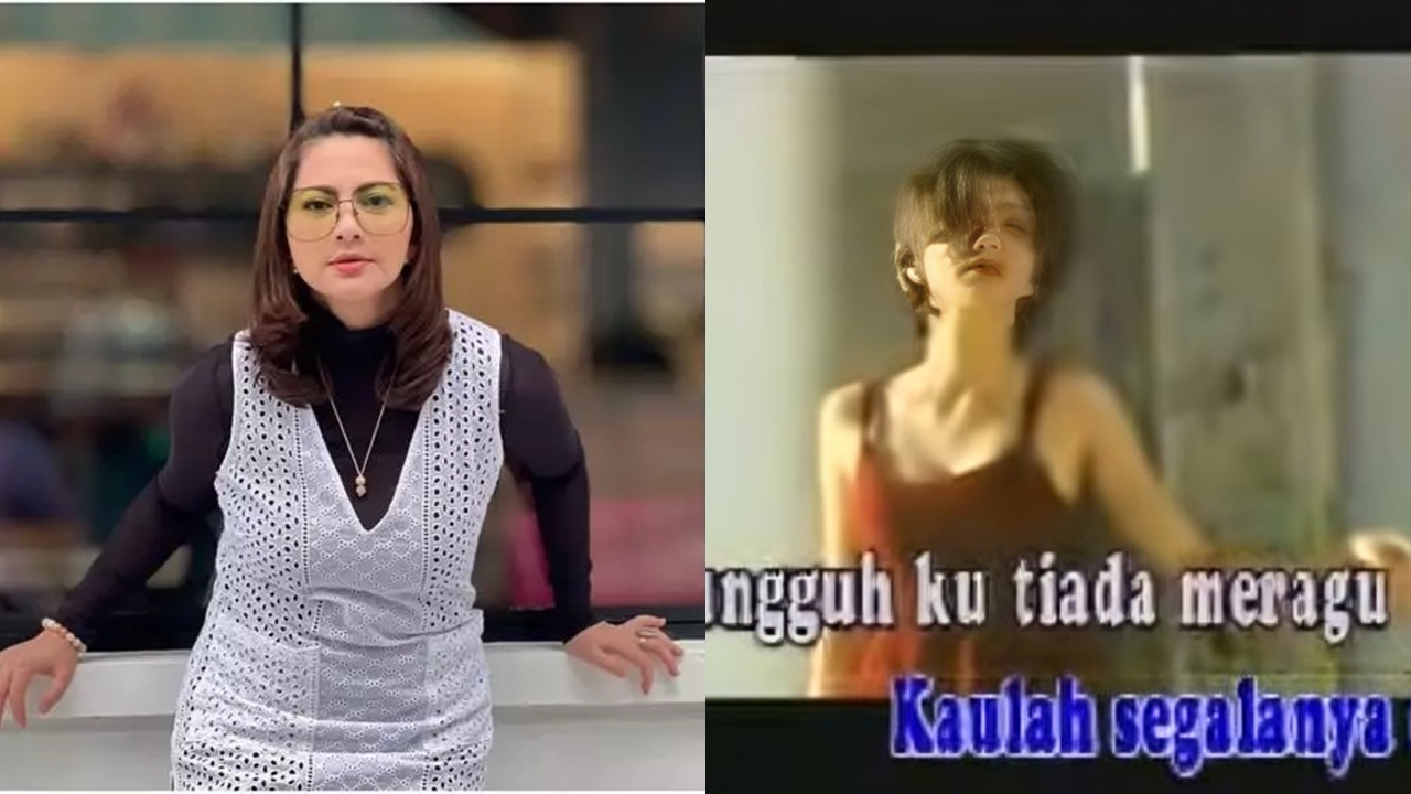 Tampil mirip Nike Ardilla, ini 9 potret lawas Cut Keke saat jadi model klip lagu Melayu era 90-an