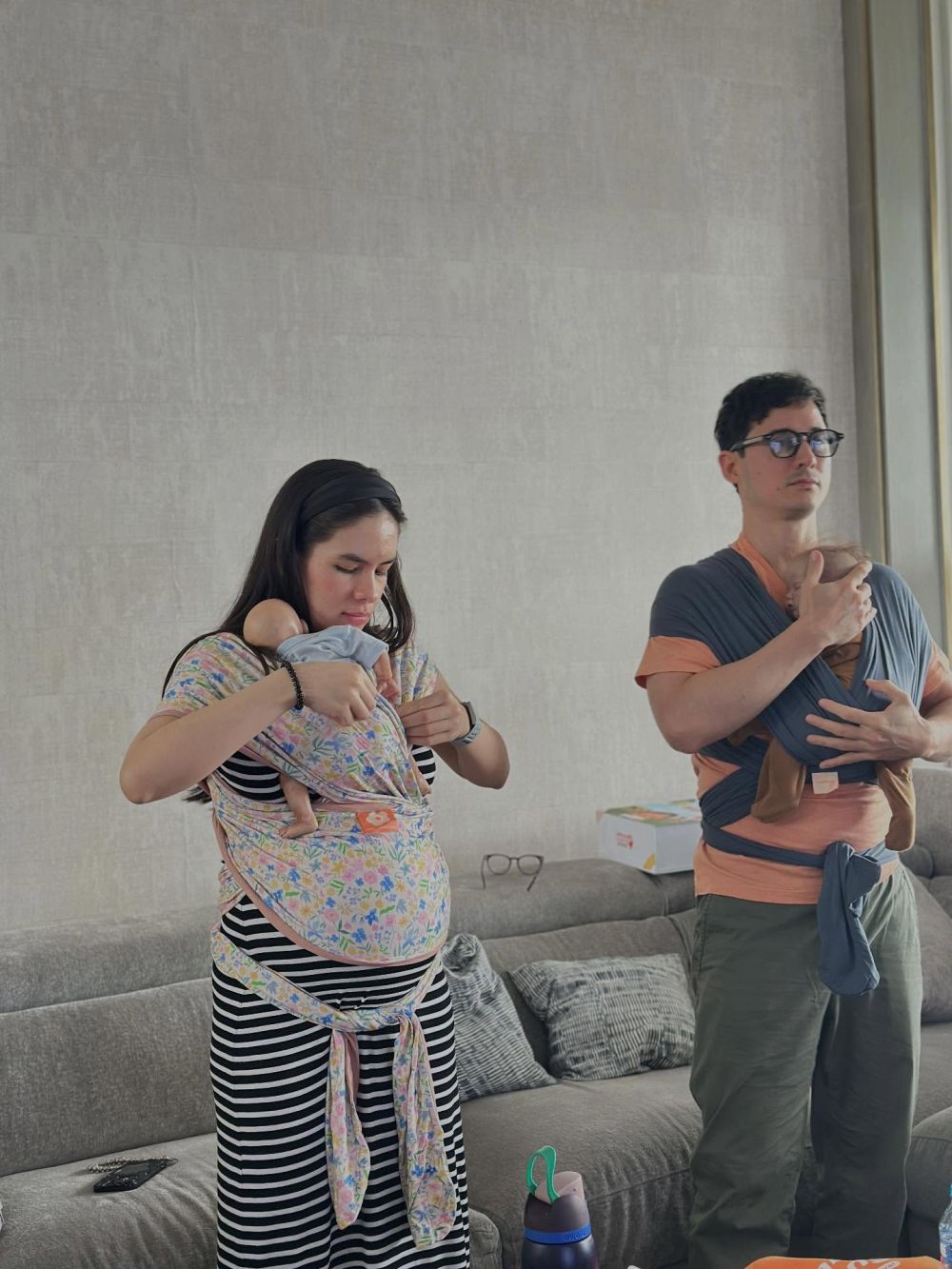 Siap jadi ayah, ini 9 potret Nino Fernandez dampingi Steffi Zamora ikut kelas menyusui