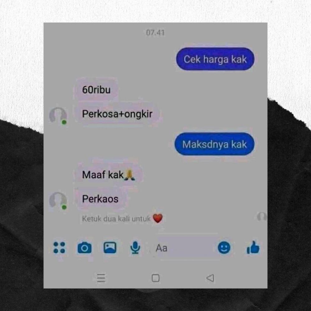 11 Chat lucu penjual online shop saat ditanya produk, jawabannya nyeleneh banget bikin pembeli emosi