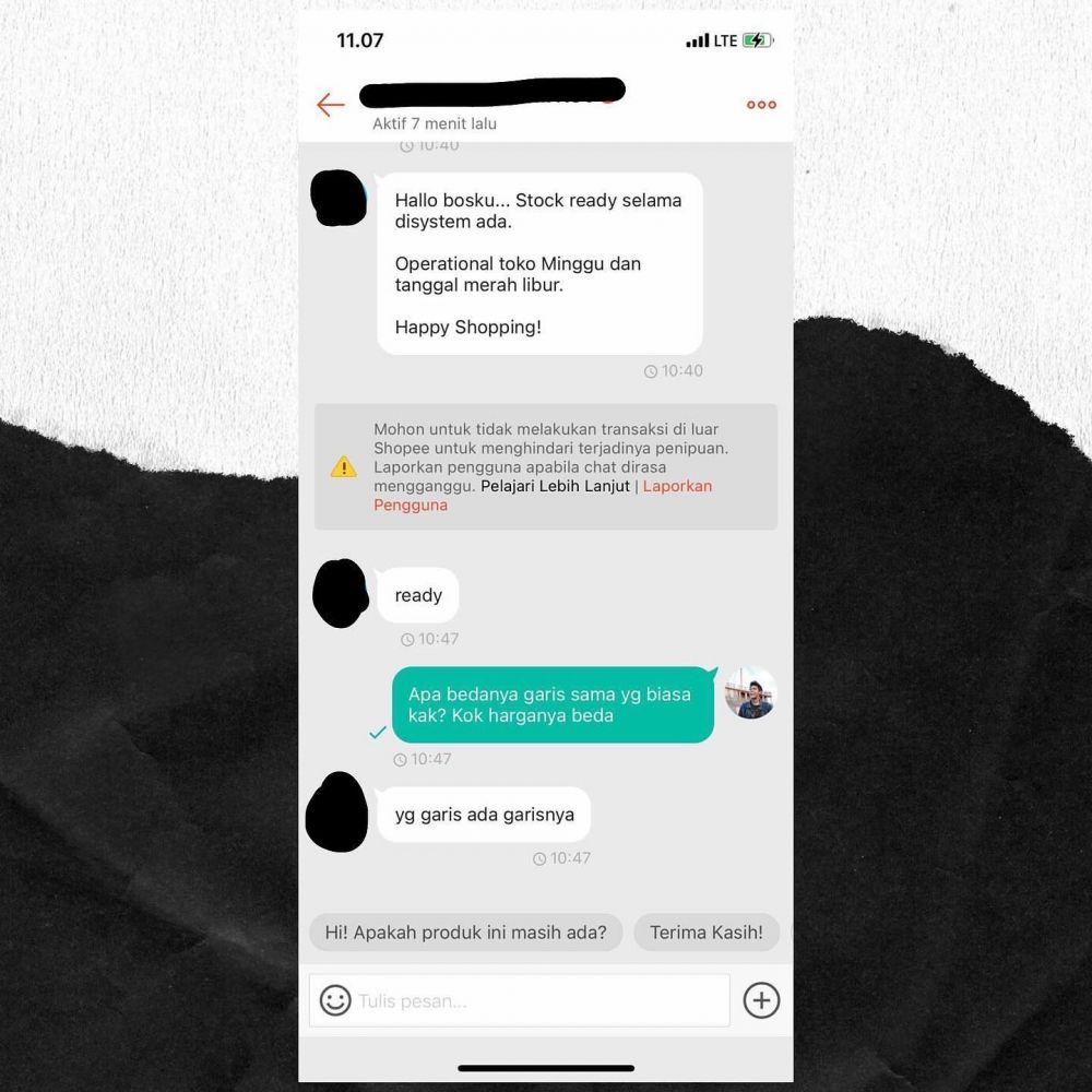 11 Chat lucu penjual online shop saat ditanya produk, jawabannya nyeleneh banget bikin pembeli emosi