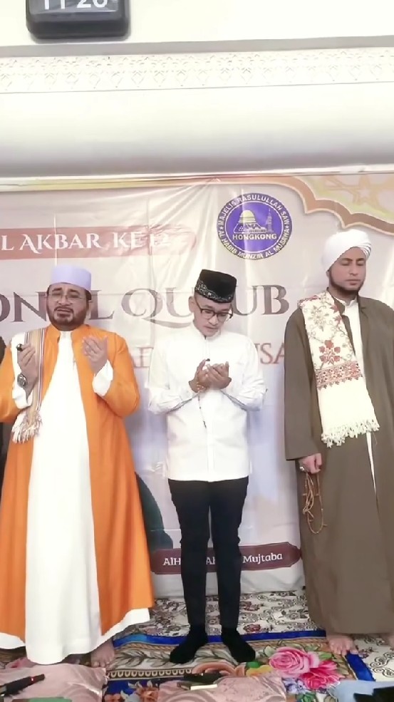 Diundang haul akbar di Hong Kong, ini 9 potret Ruben Onsu ikut acara majelis, kumpul bareng habib