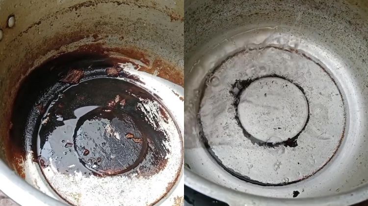 Susah bersihkan panci presto gosong? Coba pakai cara ini biar sat-set tanpa direndam