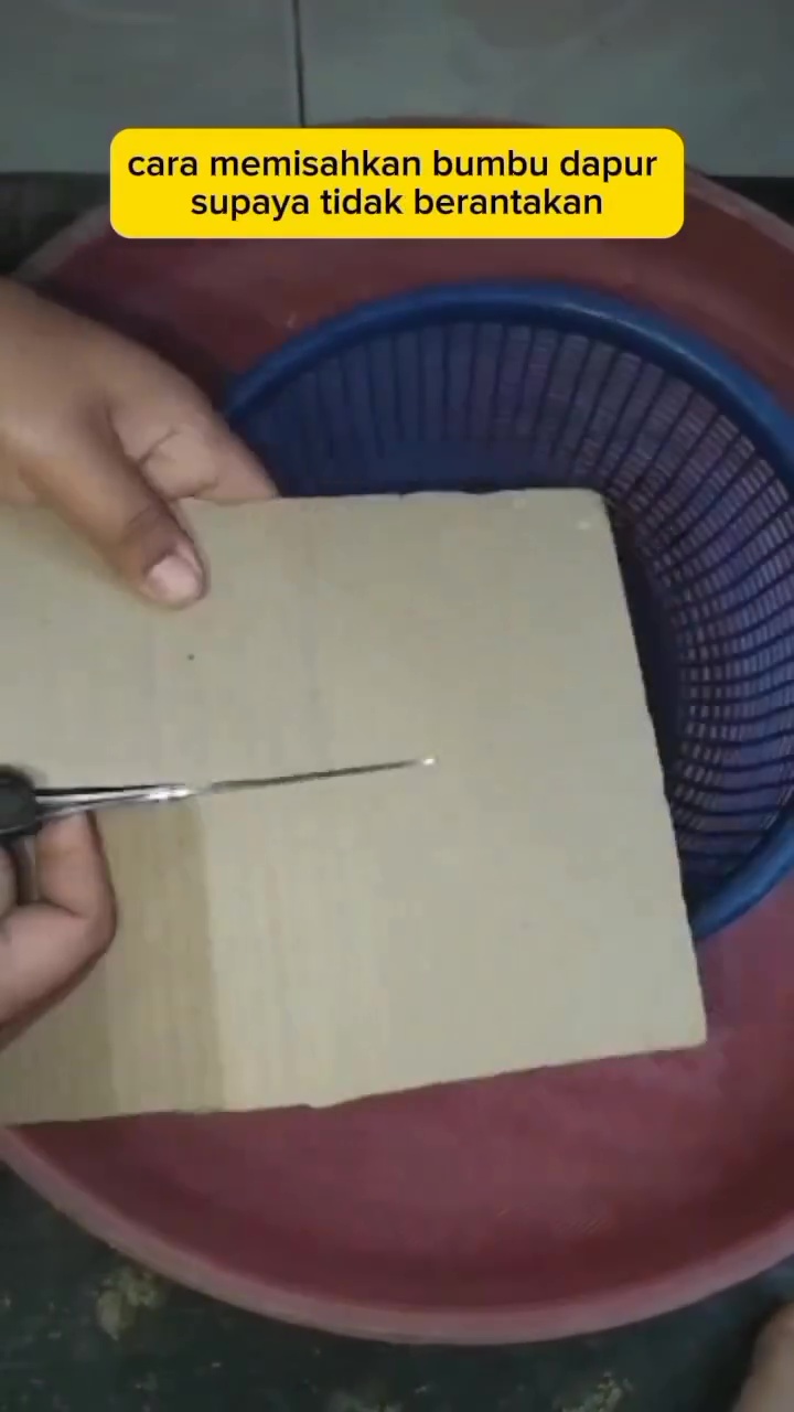 Cuma pakai 1 baskom, ini cara simpan aneka bawang dan cabai biar tak tercampur