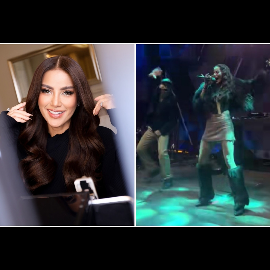 9 Potret Olla Ramlan tampil di klub malam, gaya jogetnya di depan pacar berondongnya disorot