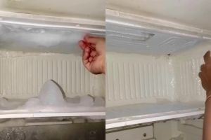 Tanpa kipas atau air panas, begini cara praktis bersihkan bunga es di freezer dalam sekali tarikan
