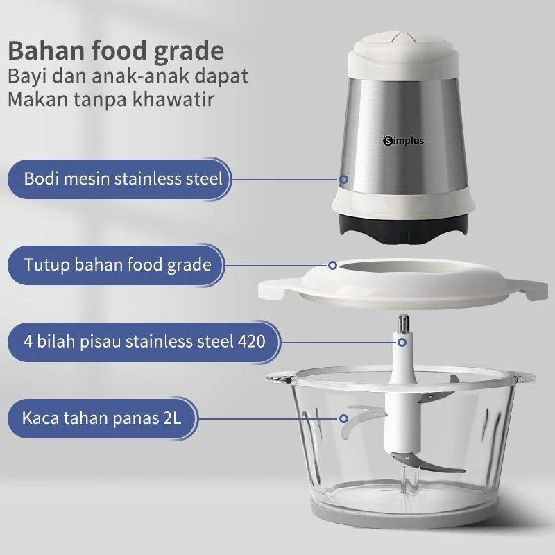 5 Chopper murah berkualitas di bawah Rp250 ribu, cincang cepat dan mudah dibersihkan