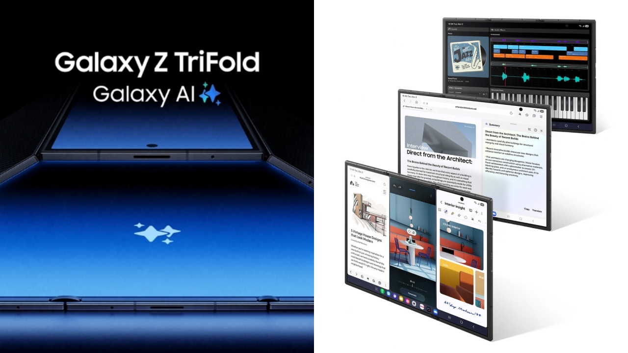 Akhirnya HP lipat tiga layar Samsung diumumkan, kapan rilis dan berapa harganya?