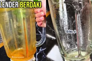 Kerak kunyit bikin blender jadi super dekil? Ini cara mengubahnya biar bening seperti baru beli