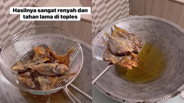 Goreng ikan asin masih sering alot hasilnya? Coba trik ini biar lebih renyah dan tahan lama disimpan