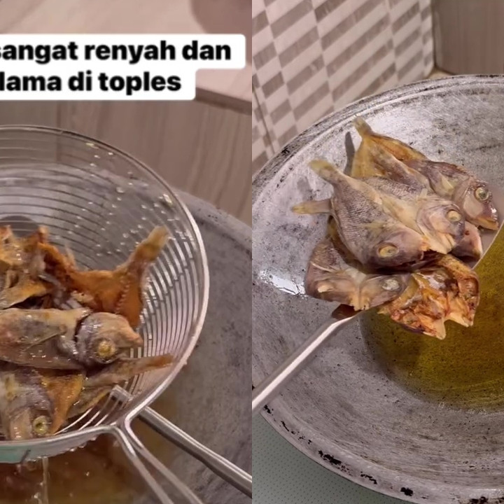 Goreng ikan asin masih sering alot hasilnya? Coba trik ini biar lebih renyah dan tahan lama disimpan