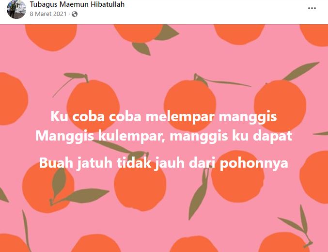 11 Status lucu gagal pantun di Facebook, endingnya nggak nyambung tapi bikin ngakak parah