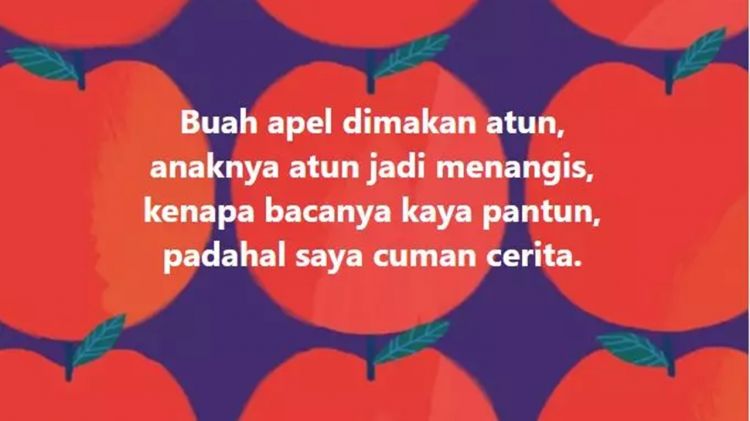 11 Status lucu gagal pantun di Facebook, endingnya nggak nyambung tapi bikin ngakak parah