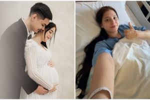 7 Potret persalinan anak kedua Yasmine Ow eks istri Aditya Zoni, paras sang bayi masih dirahasiakan