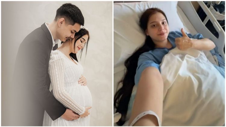 7 Potret persalinan anak kedua Yasmine Ow eks istri Aditya Zoni, paras sang bayi masih dirahasiakan