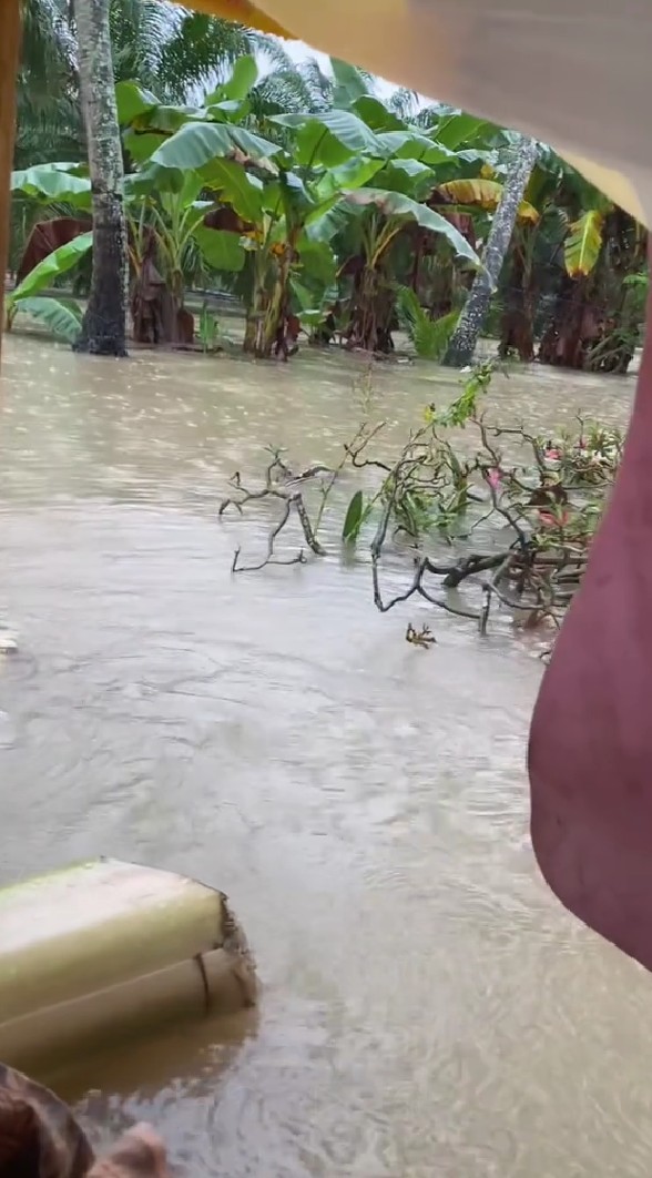 Jadi korban banjir di Sumut, wanita ini evakuasi bayinya tanpa bantuan, 5 potretnya miris