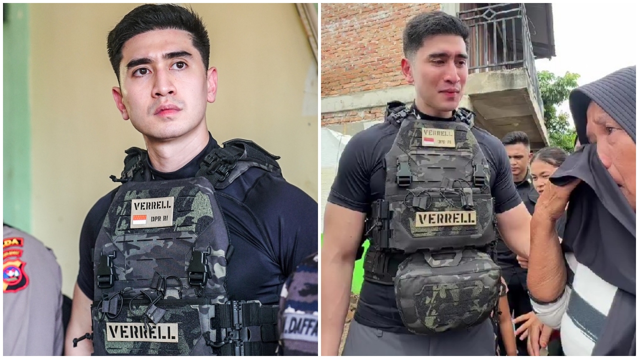 Terlihat siap tempur, ini spesifikasi rompi taktis Verrell Bramasta saat bantu korban bencana Sumbar