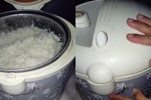 Bukan dilapisi kain, ini cara bikin nasi tak cepat kering dan berkerak meski disimpan di rice cooker