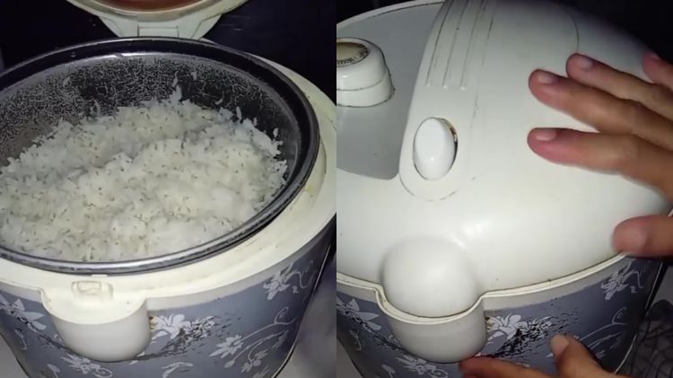 Bukan dilapisi kain, ini cara bikin nasi tak cepat kering dan berkerak meski disimpan di rice cooker