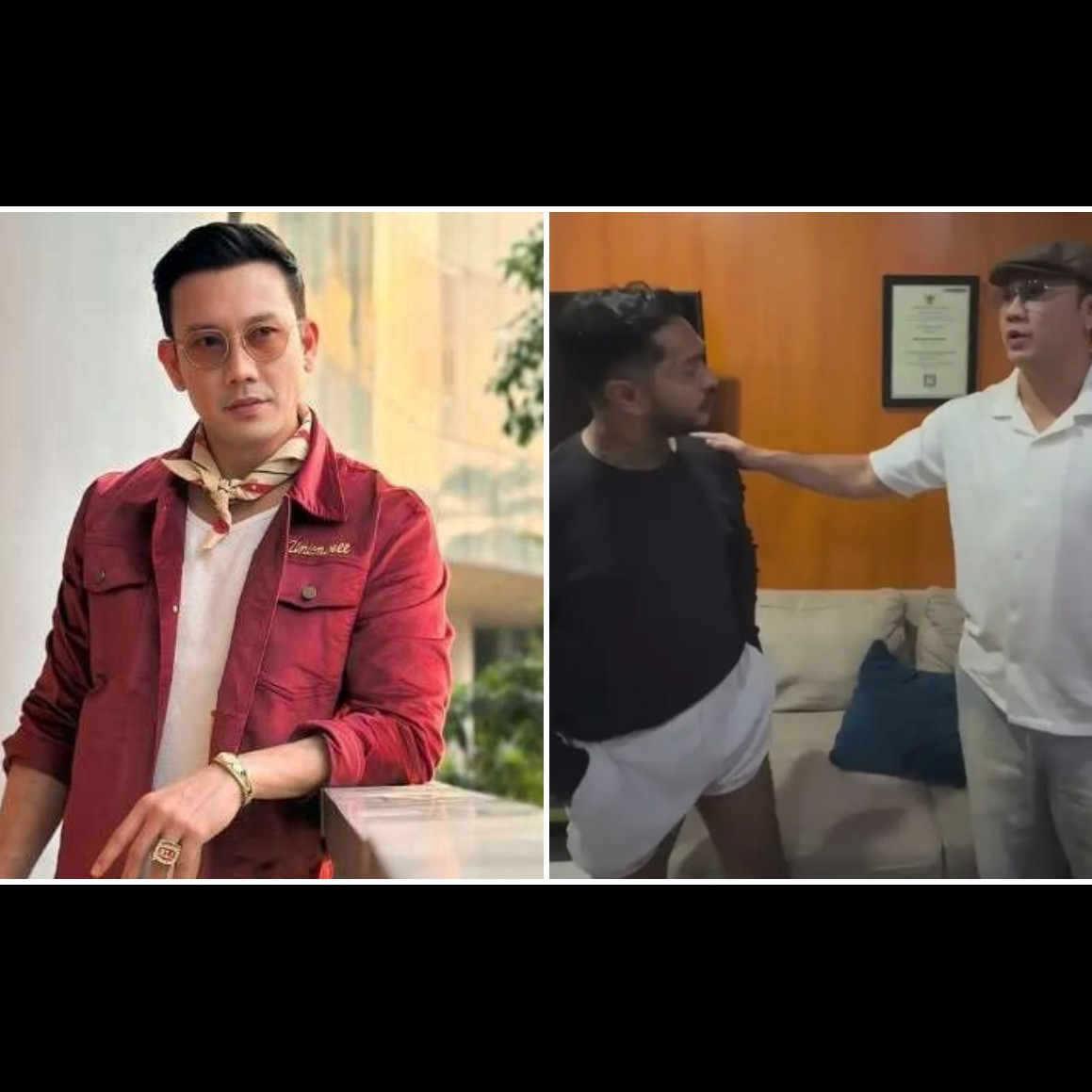 9 Potret Denny Sumargo jenguk Onad di panti rehabilitasi, sang musisi ungkap penyesalannya