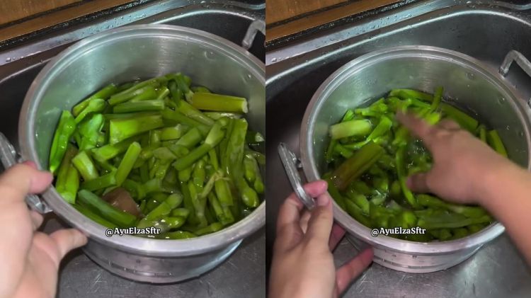 Rahasia masak genjer agar tak pahit dan warnanya tetap hijau, ternyata cukup diberi 1 bahan dapur ini