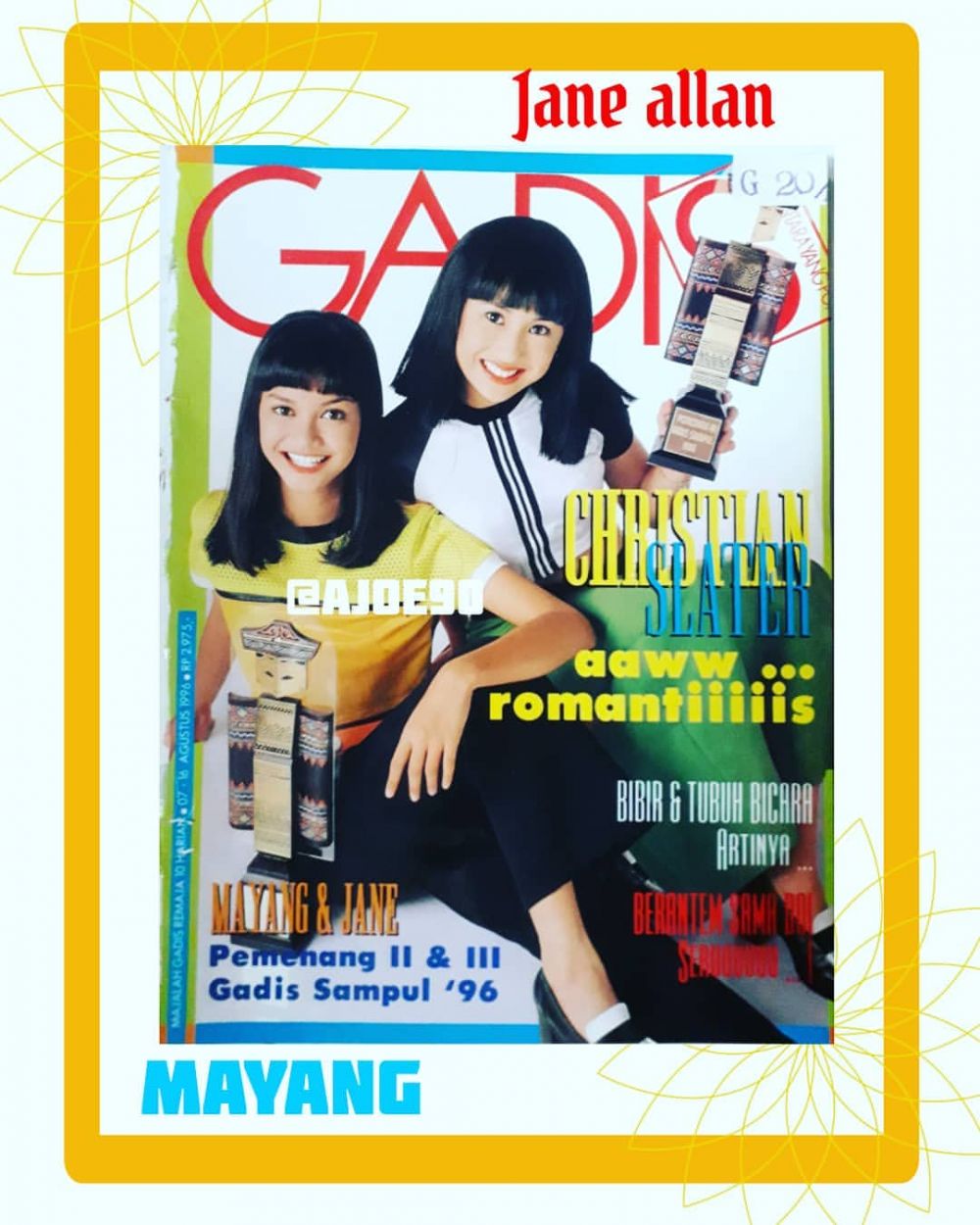 Kakak ipar Denny Sumargo ternyata juara 3 Gadis Sampul 1996 bareng Dian Sastro, ini 11 potret lawasnya