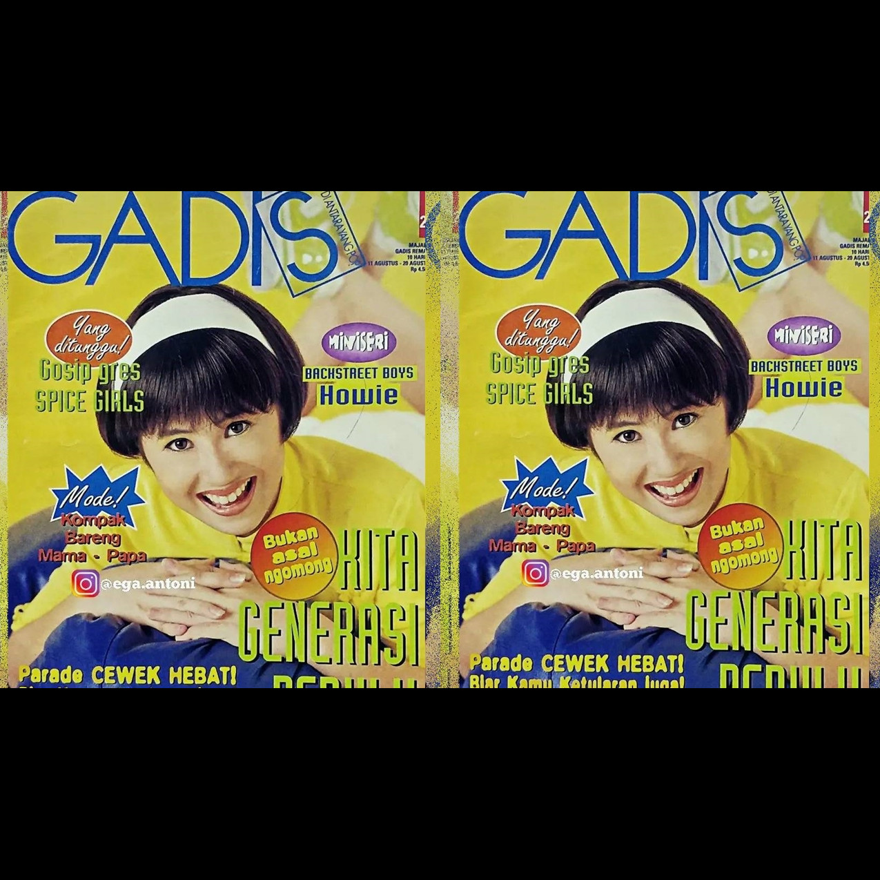 Kakak ipar Denny Sumargo ternyata juara 3 Gadis Sampul 1996 bareng Dian Sastro, ini 11 potret lawasnya