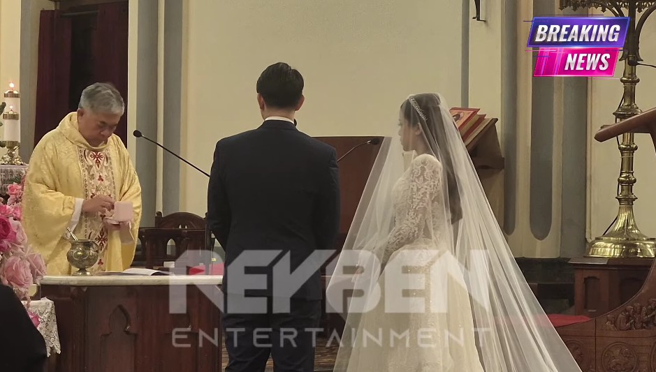 9 Potret pemberkatan nikah Brisia Jodie dan Jonathan Alden di Katedral Jakarta, khidmat dan sakral