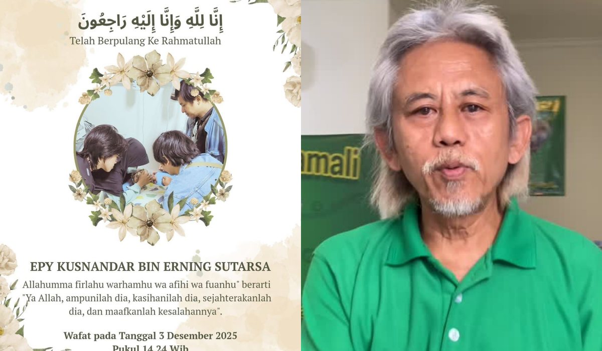 Meninggal dunia, ini profil dan perjalanan karier Epy Kusnandar