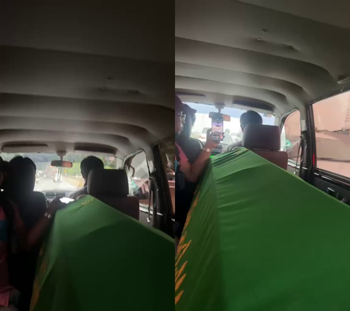 Momen haru Karina Ranau dampingi jenazah Epy Kusnandar di ambulans, tangisnya bikin pilu