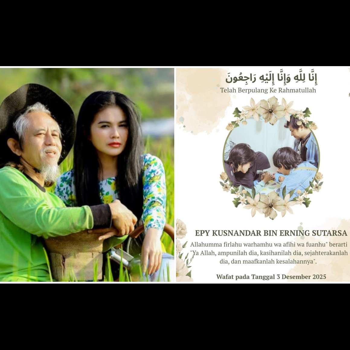 Epy Kusnandar ingin dimakamkan di Garut tapi keluarga tak penuhi wasiatnya, ini alasannya