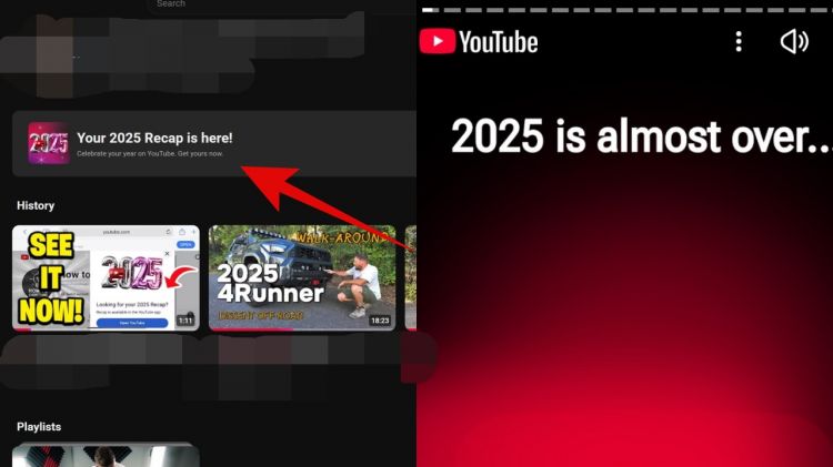 Cara lihat YouTube Recap 2025 di HP dengan mudah, simpan kenangan dari awal tahun