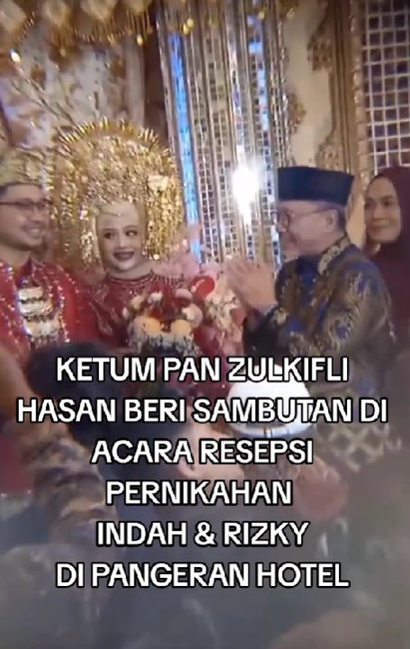 7 Potret pejabat hadiri resepsi anak petinggi kader PAN di Padang, bertepatan agenda ke lokasi bencana