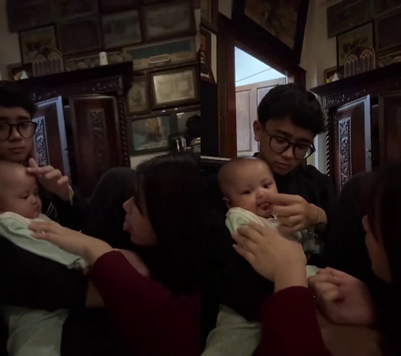 Dikira sudah punya cucu, Ahmad Dhani dan Mulan Jameela ungkap status bayinya sebagai anak adopsi