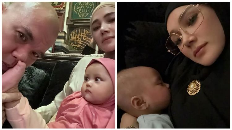 Dikira sudah punya cucu, Ahmad Dhani dan Mulan Jameela ungkap status bayinya sebagai anak adopsi