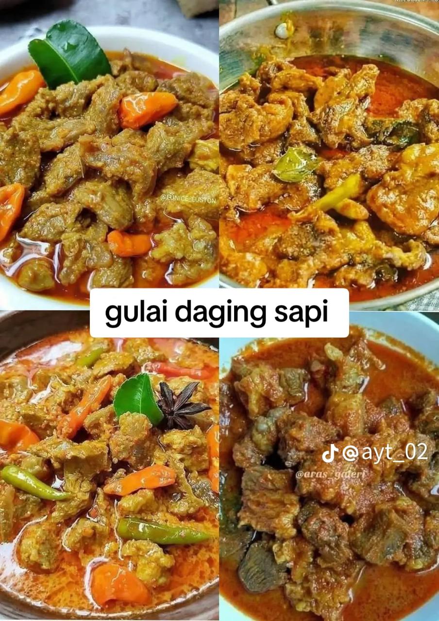 9 Resep gulai sapi rumahan yang gurih dan berempah, cocok untuk sajian spesial akhir pekan