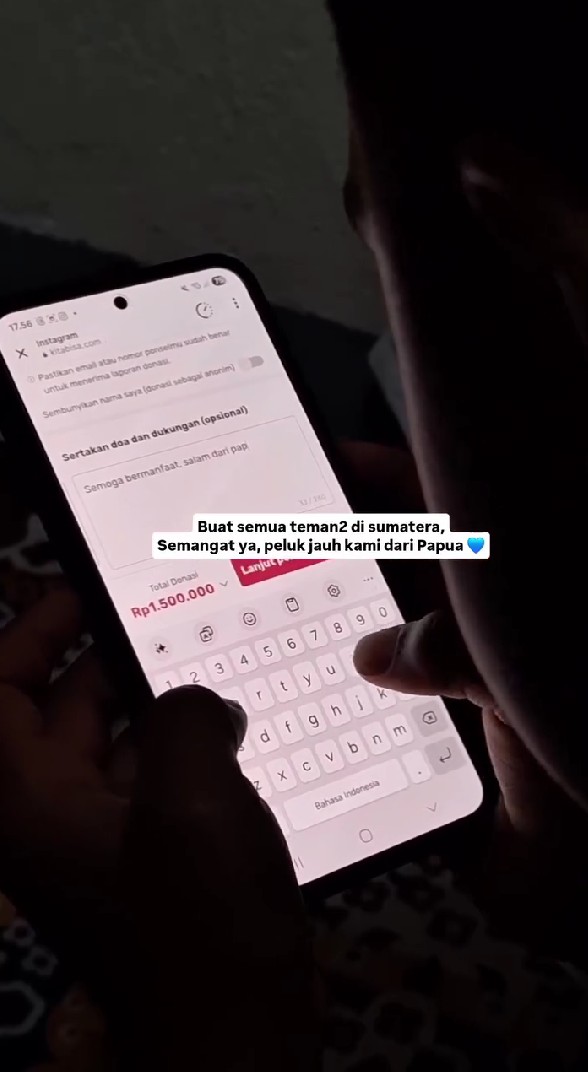 Mulianya bocah Papua ini, bongkar celengan Natal Rp1,6 juta untuk bantu korban banjir Sumatra