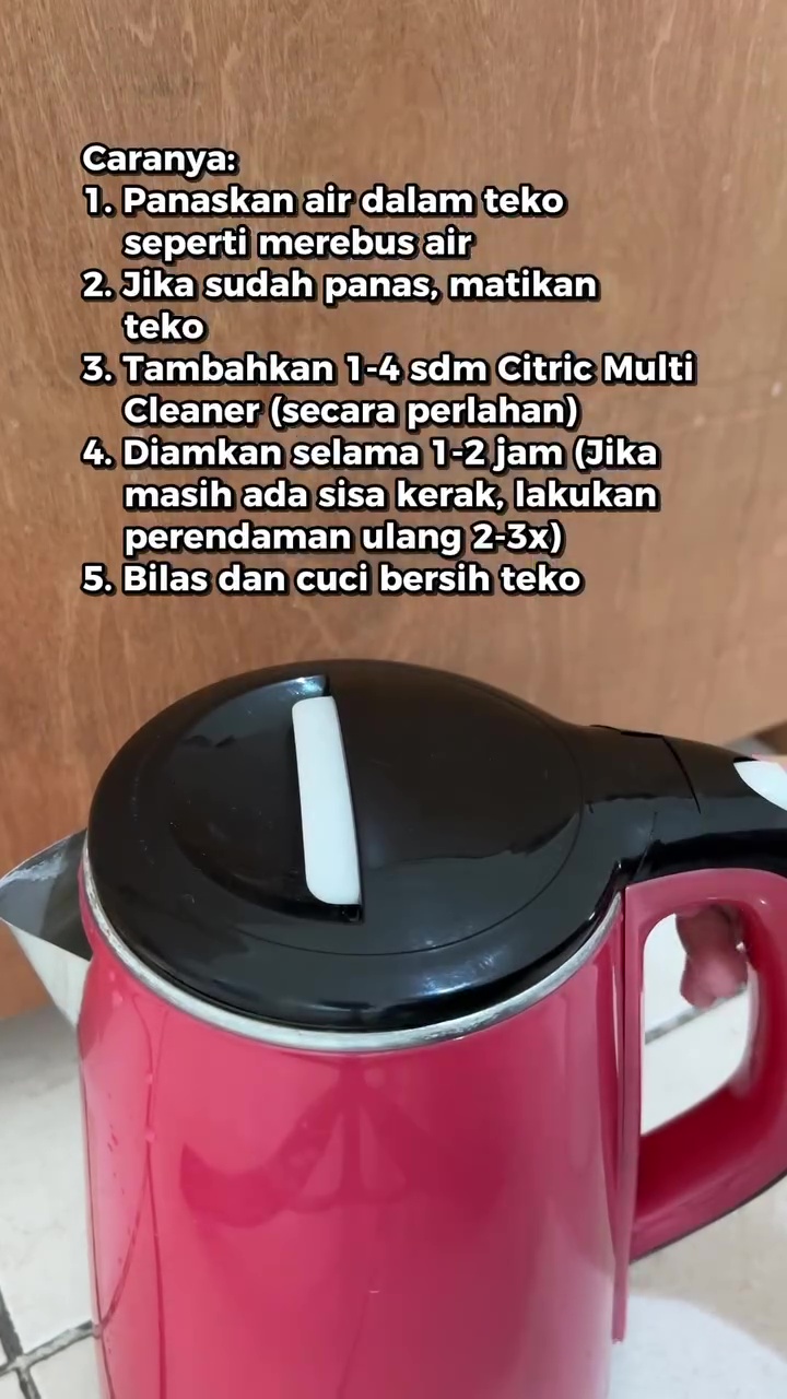 Jangan biarkan kerak kapur menebal di teko! Bersihkan dengan cara ini biar aman dipakai lagi