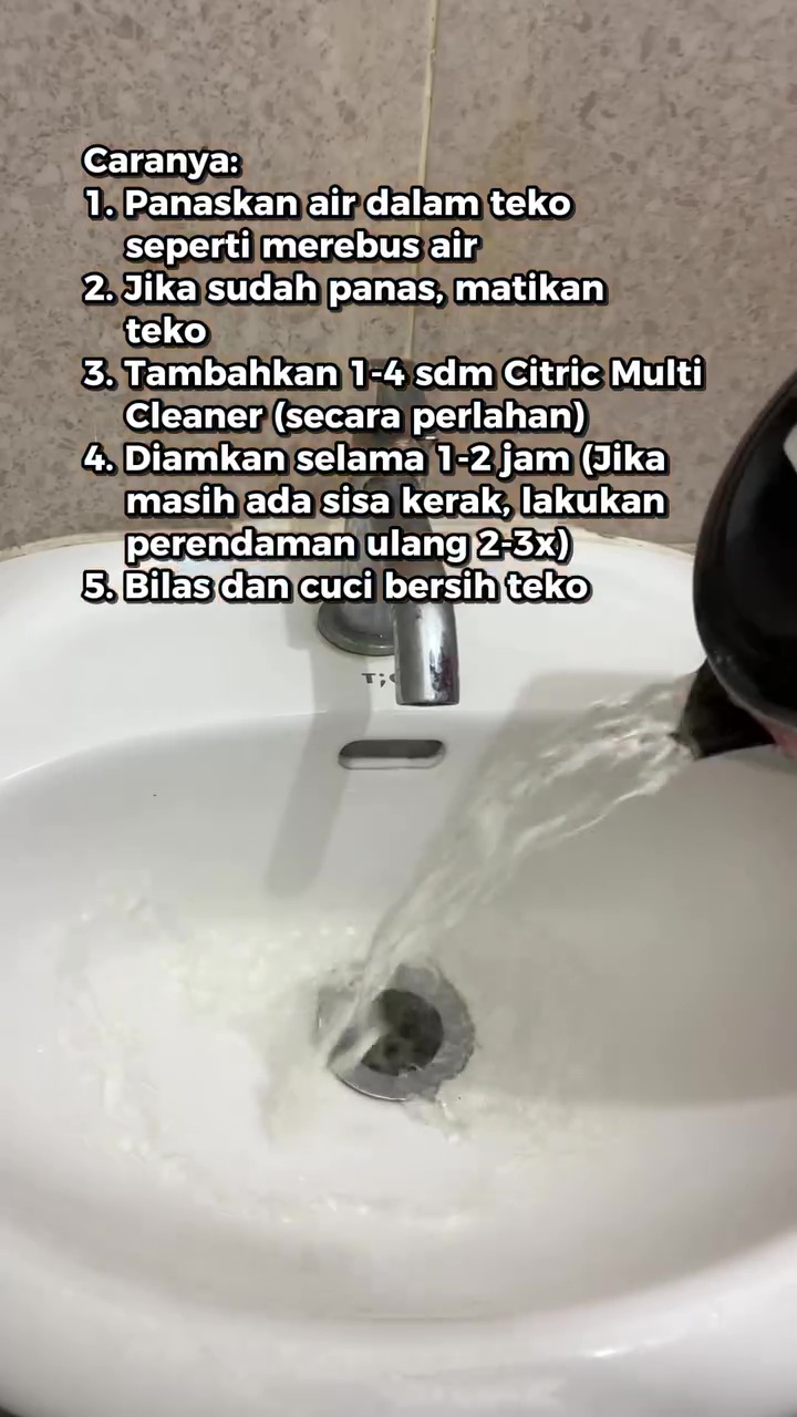 Jangan biarkan kerak kapur menebal di teko! Bersihkan dengan cara ini biar aman dipakai lagi