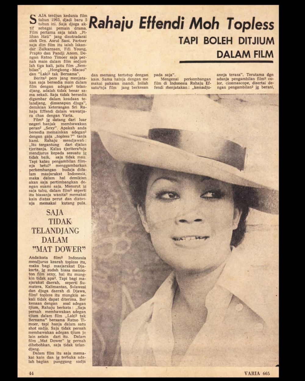 Pemeran ibu kos ‘Tante Mira’ di Warkop DKI ternyata Ibu Dede Yusuf, ini 9 potret lawasnya yang anggun