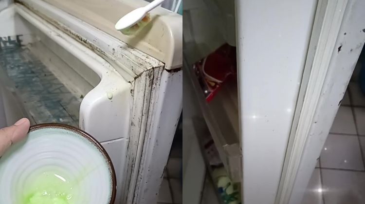 Sat-set tanpa bongkar, ini trik bersihkan karet pintu kulkas menghitam bermodal 2 bahan rumahan