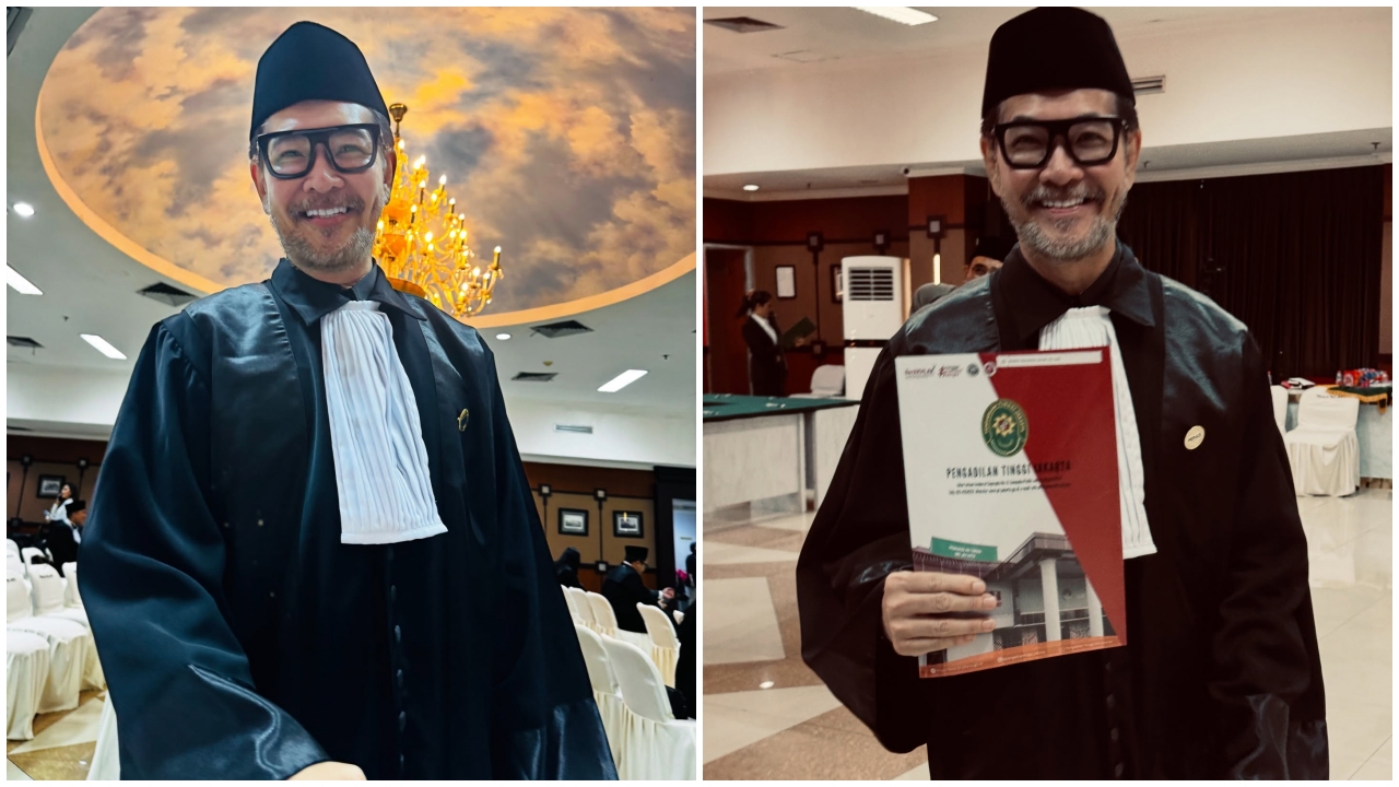 Dari aktor kini geluti profesi pengacara, ini 9 potret Ferry Salim jalani prosesi sumpah advokat