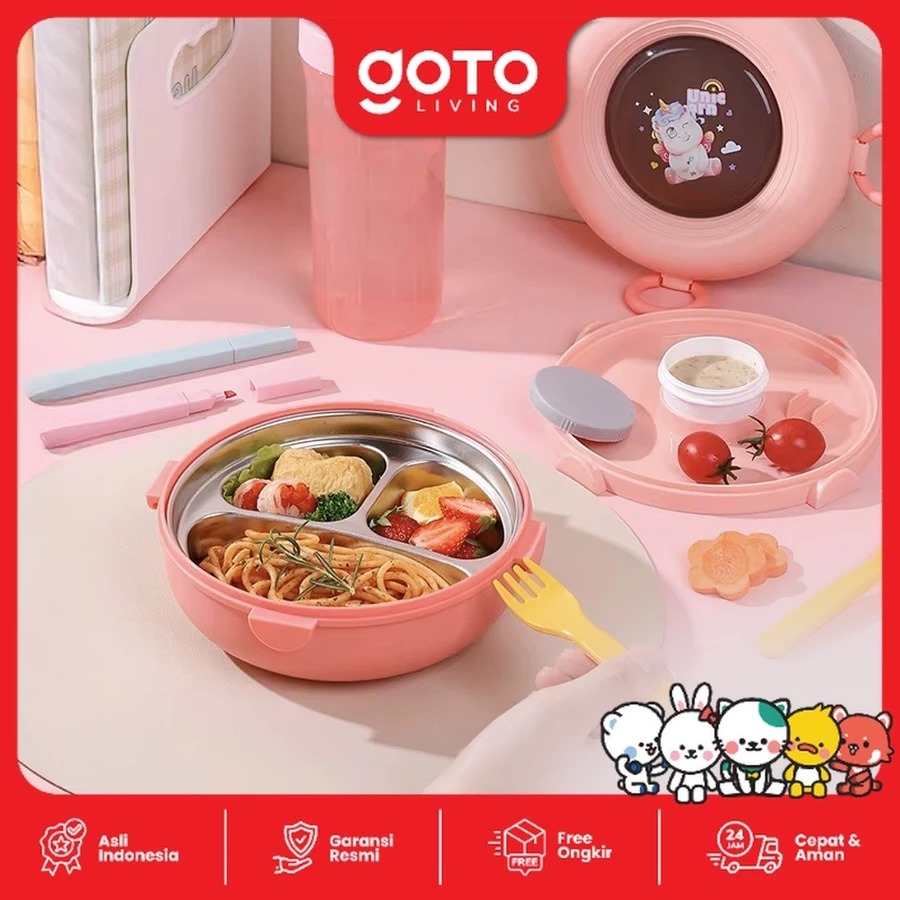 9 Kotak makan stainless steel di bawah Rp200 ribu, aman, anti bocor, dan mudah dibersihkan