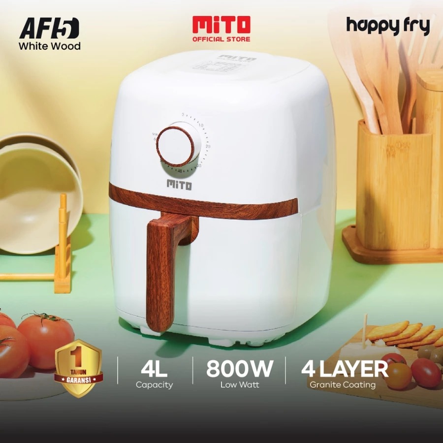 5 Air fryer Mito paling worth it di bawah Rp900 ribu, hasil tetap renyah tanpa minyak berlebih