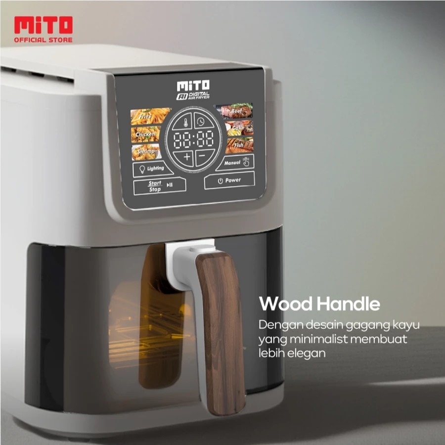 5 Air fryer Mito paling worth it di bawah Rp900 ribu, hasil tetap renyah tanpa minyak berlebih