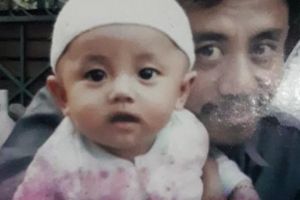 6 Potret kenangan Epy Kusnandar dan Quentin anak dari pernikahan dengan Karina Ranau