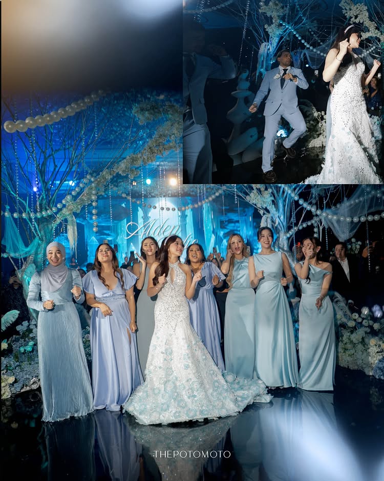 9 Potret resepsi pernikahan Brisia Jodie dan Jonathan Alden, megah bertema ala negeri dongeng