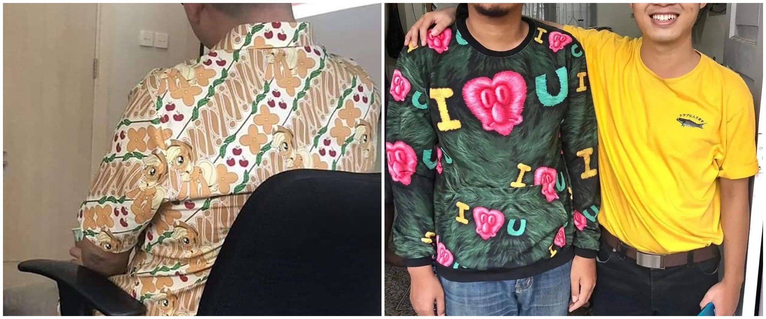 11 Desain gambar di baju ini bikin tepuk jidat, antara kreatif banget atau salah konsep total